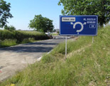 Příjezd od Bobnic