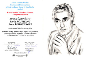 Čestné uznání Miroslava Ivanova Čestné uznání Miroslava Ivanova