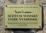 Pamětní deska - Scotch Whisky Klub